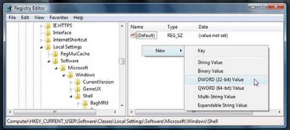 C user local settings. Software classes. View folder. GAMEUX Windows 10 Registry
