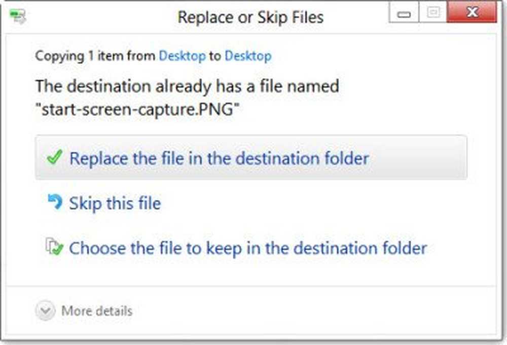 Folder skip