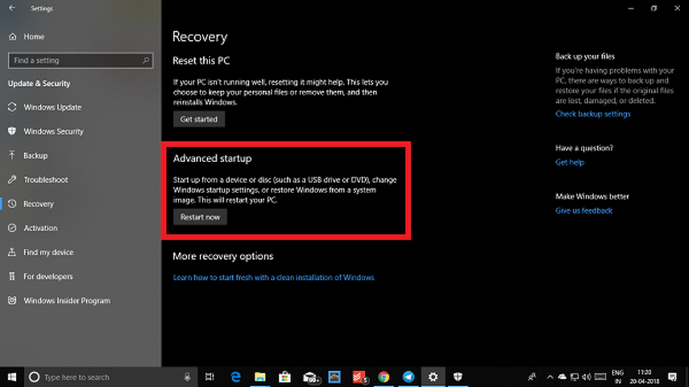 Boot device при загрузке windows 10