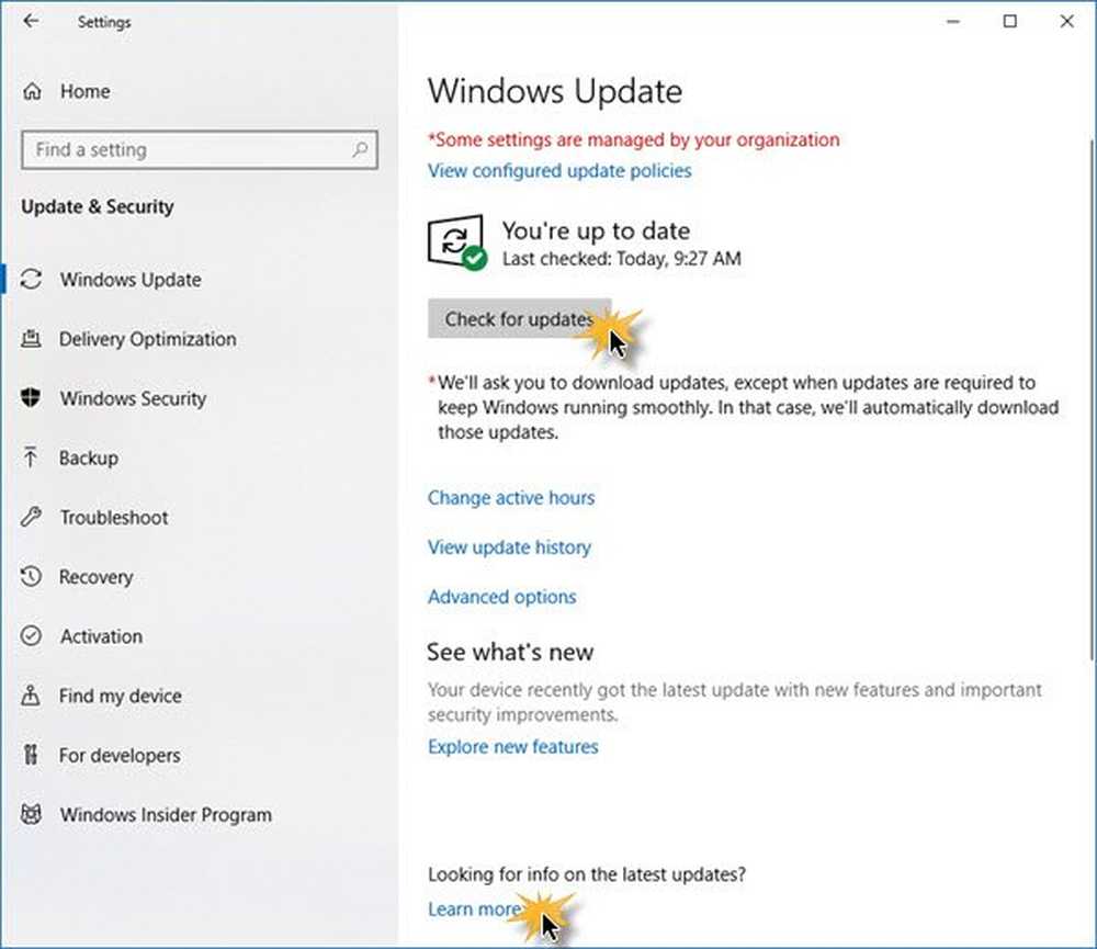Windows security update