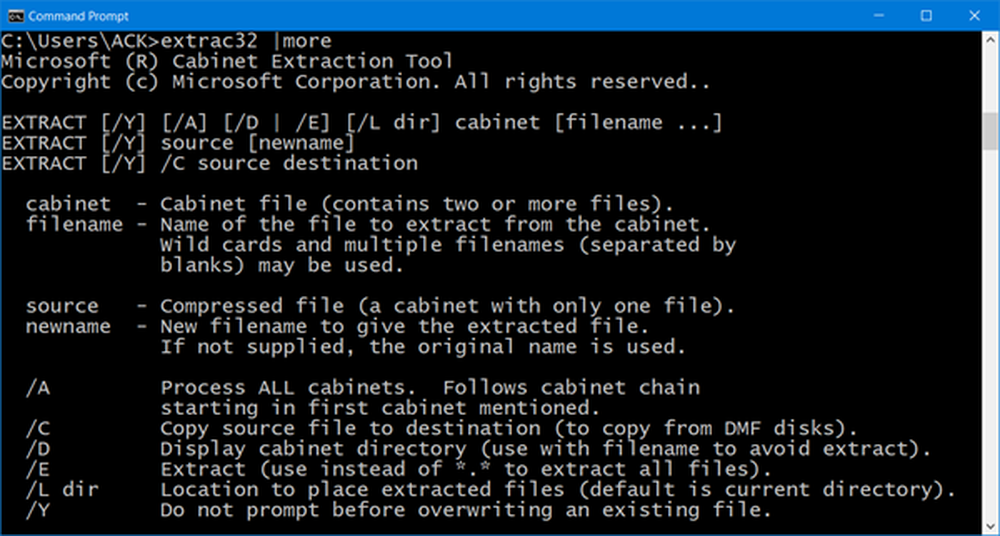 Extract directory. Утилита cabextract.