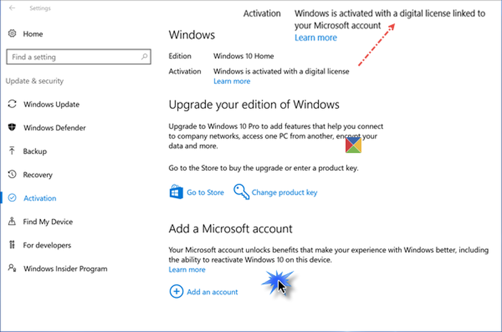 Привязка microsoft. Привязка лицензии Windows 10 к учетной записи Microsoft. Link Windows. Линк то виндовс. Windows 10 Digital activation.