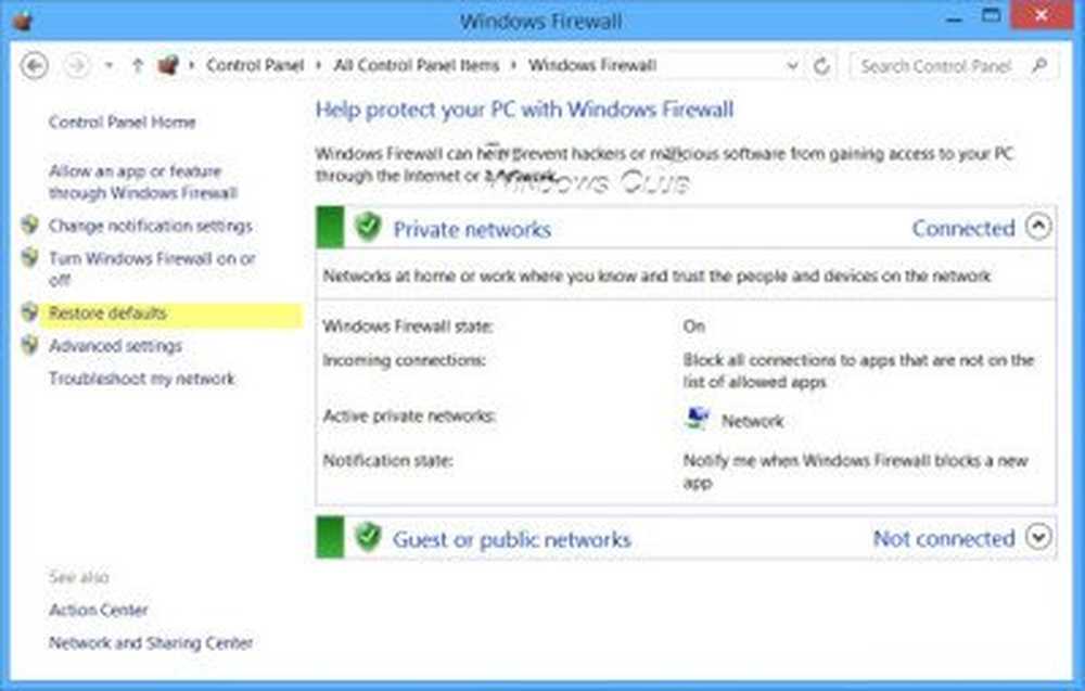 Восстановить службы windows по умолчанию. Windows firewall control.