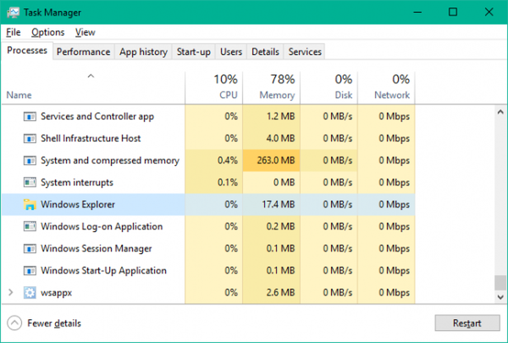 Windows session Manager. Shell infrastructure host Windows 10 что это. User restart