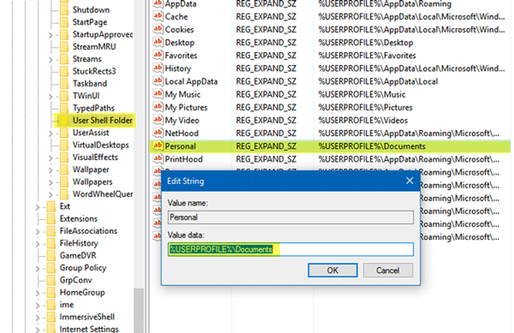 User shell. USERPROFILE где находится. Папка common. Shell folders. User Shell folders Windows 11.