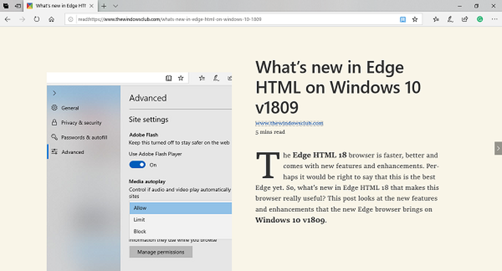 Edge html
