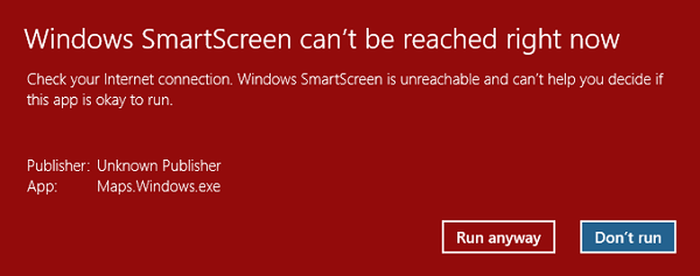 Windows smartscreen