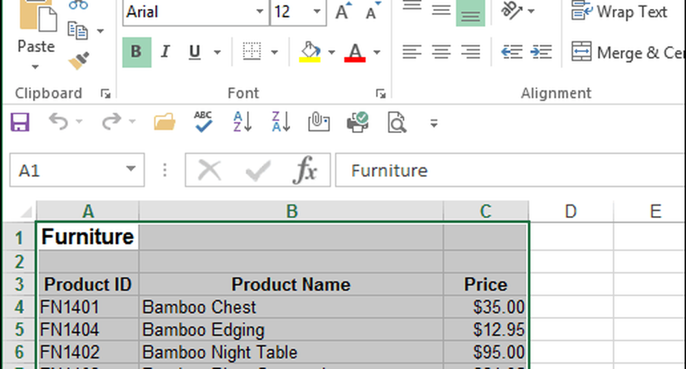 How to Print excel. Select areas