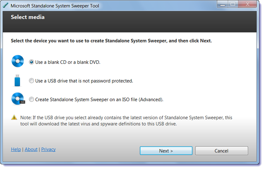 Microsoft system errors. Select Media