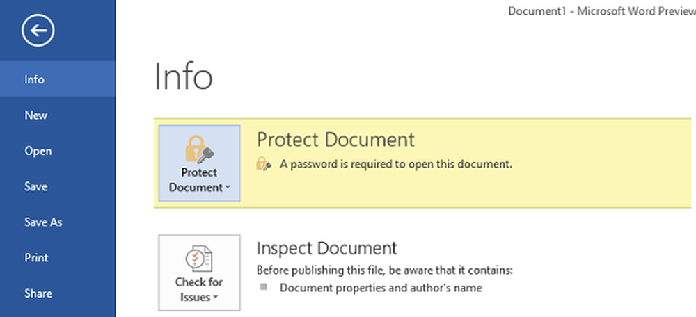 Microsoft office document