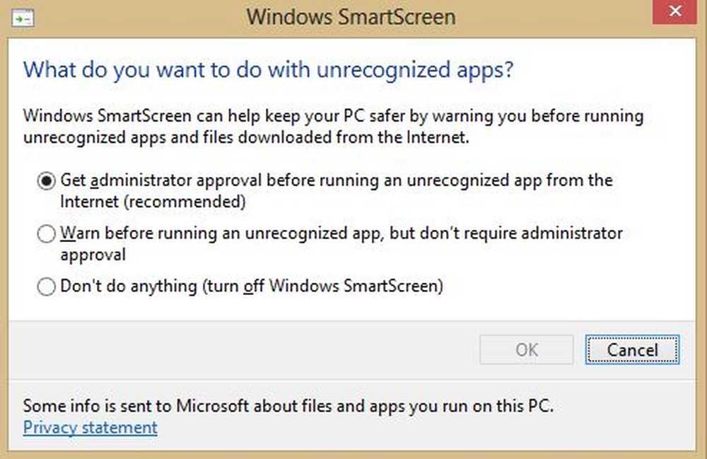 Windows smartscreen