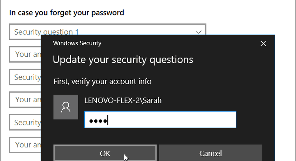 Update your password. Security question. Security vopros. Windows privacy questions.