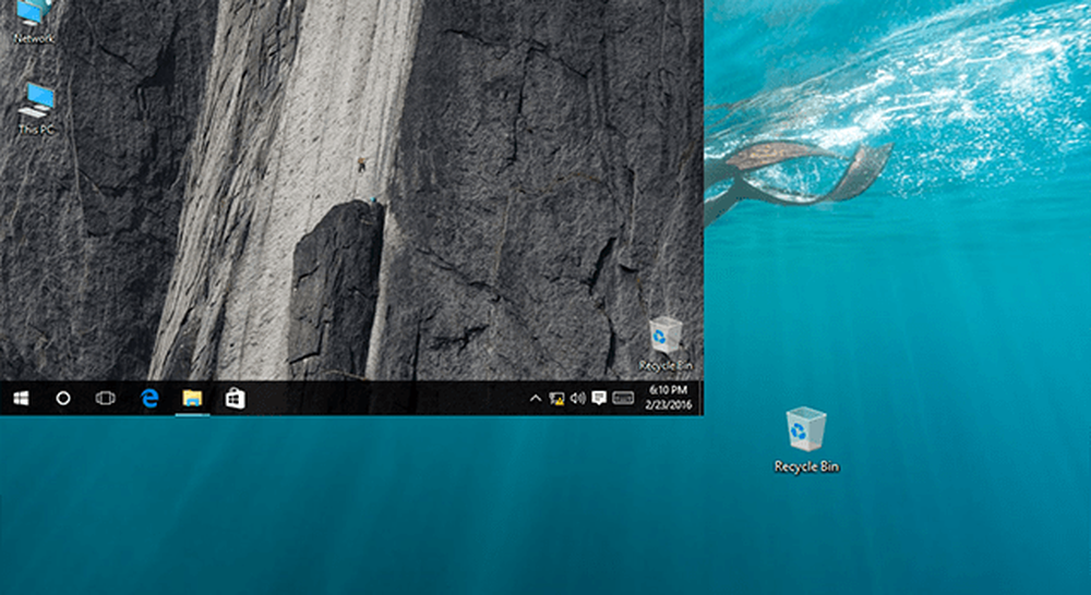 Обновление экрана. Иконки на рабочем столе не перемещаются Windows 10